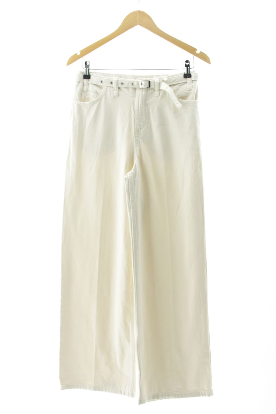 Jeans de Mango de la talla 32, de color bianco