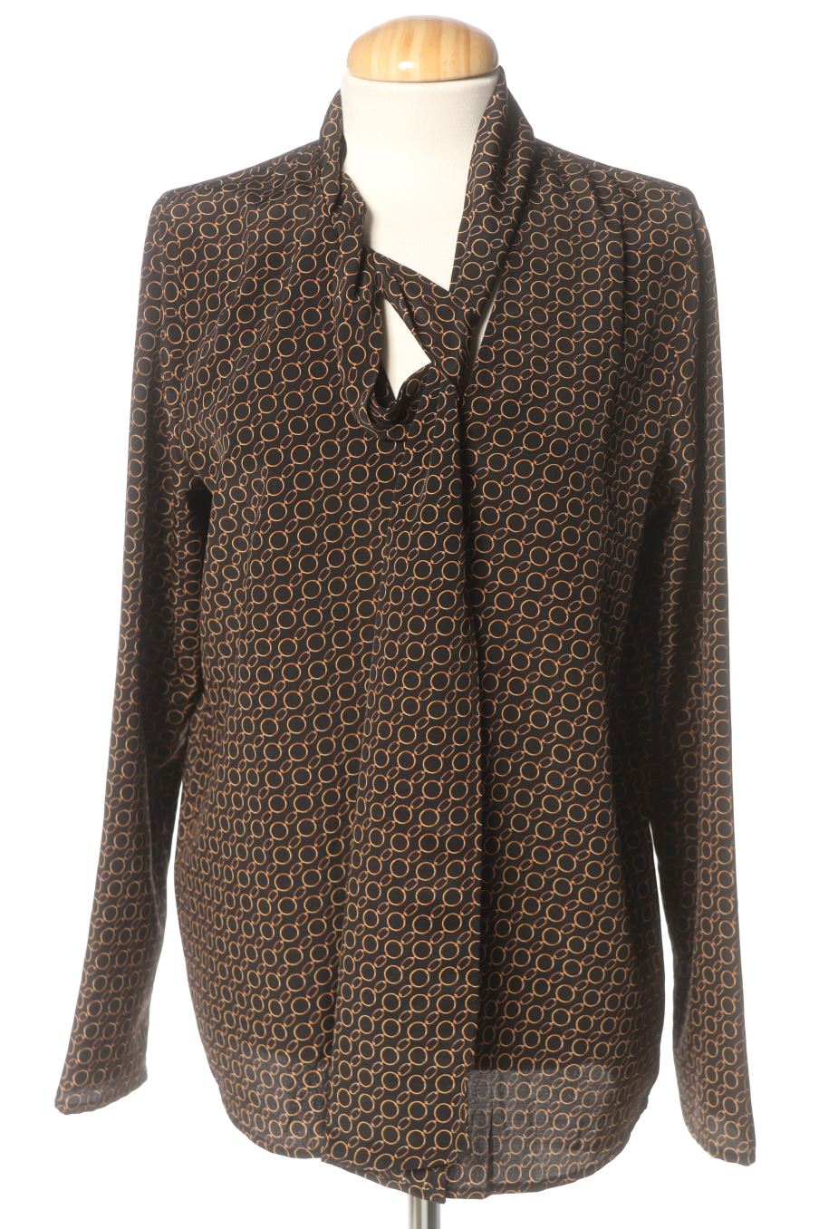 Blusa de manga larga de Mango de la talla S, de color estampado
