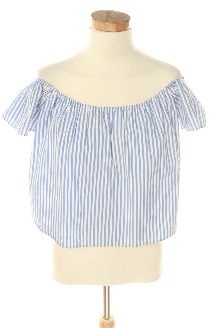 Blusa de manga corta de Easy wear de la talla XS, de color rayas