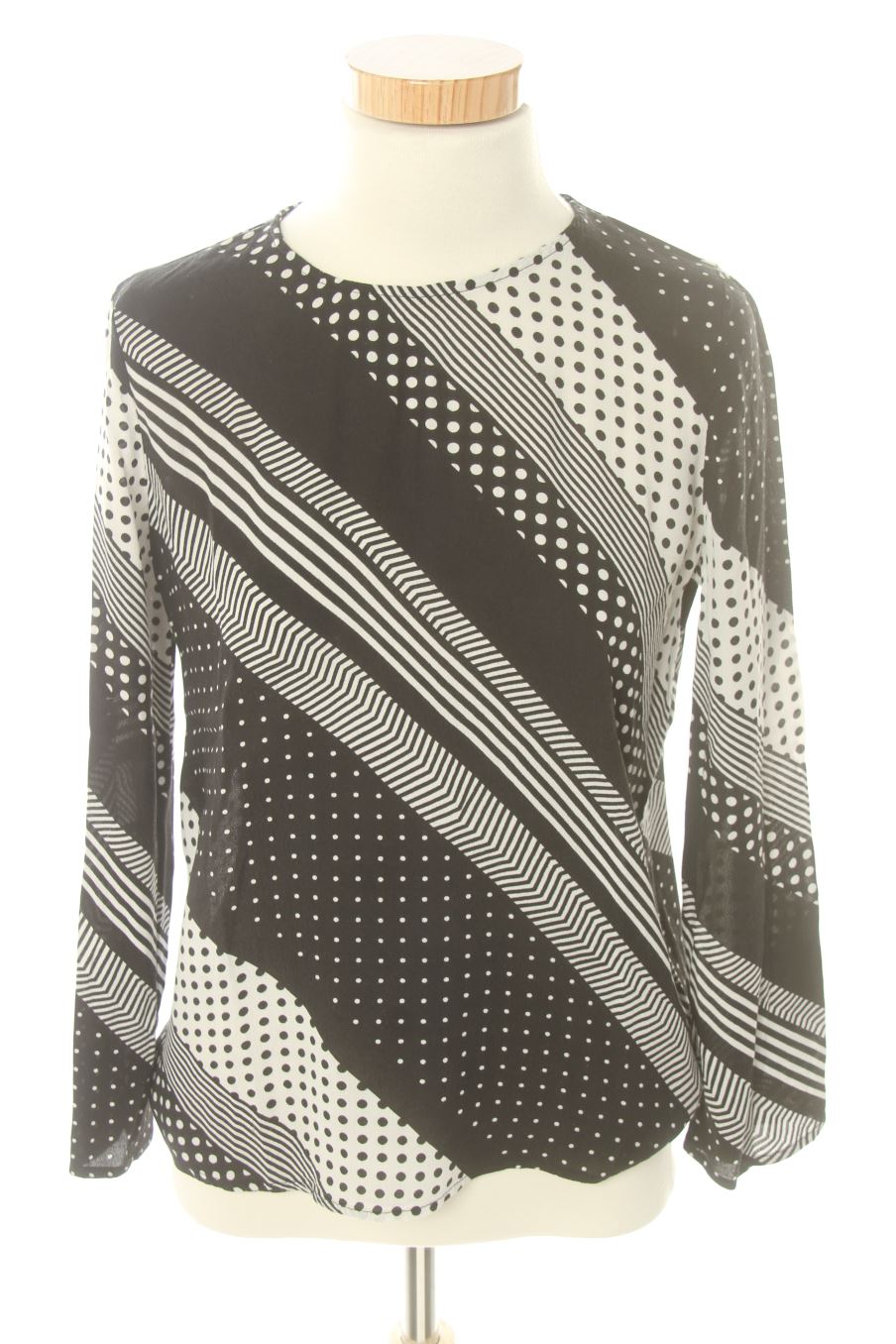 Blouse à manches longues Mango de la taille XS, de couleur noir