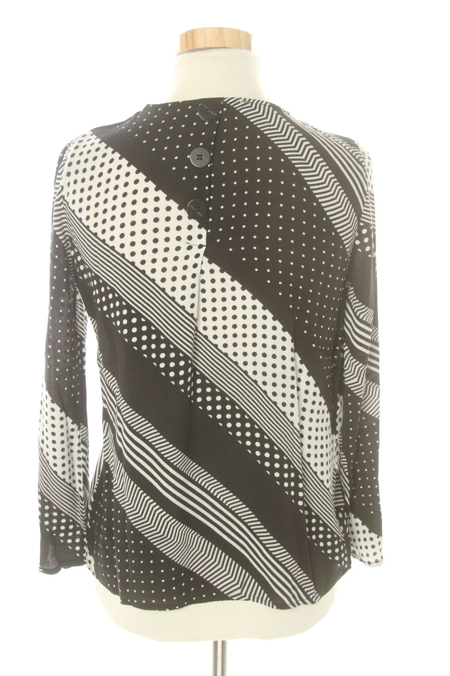 Blouse à manches longues Mango de la taille XS, de couleur noir