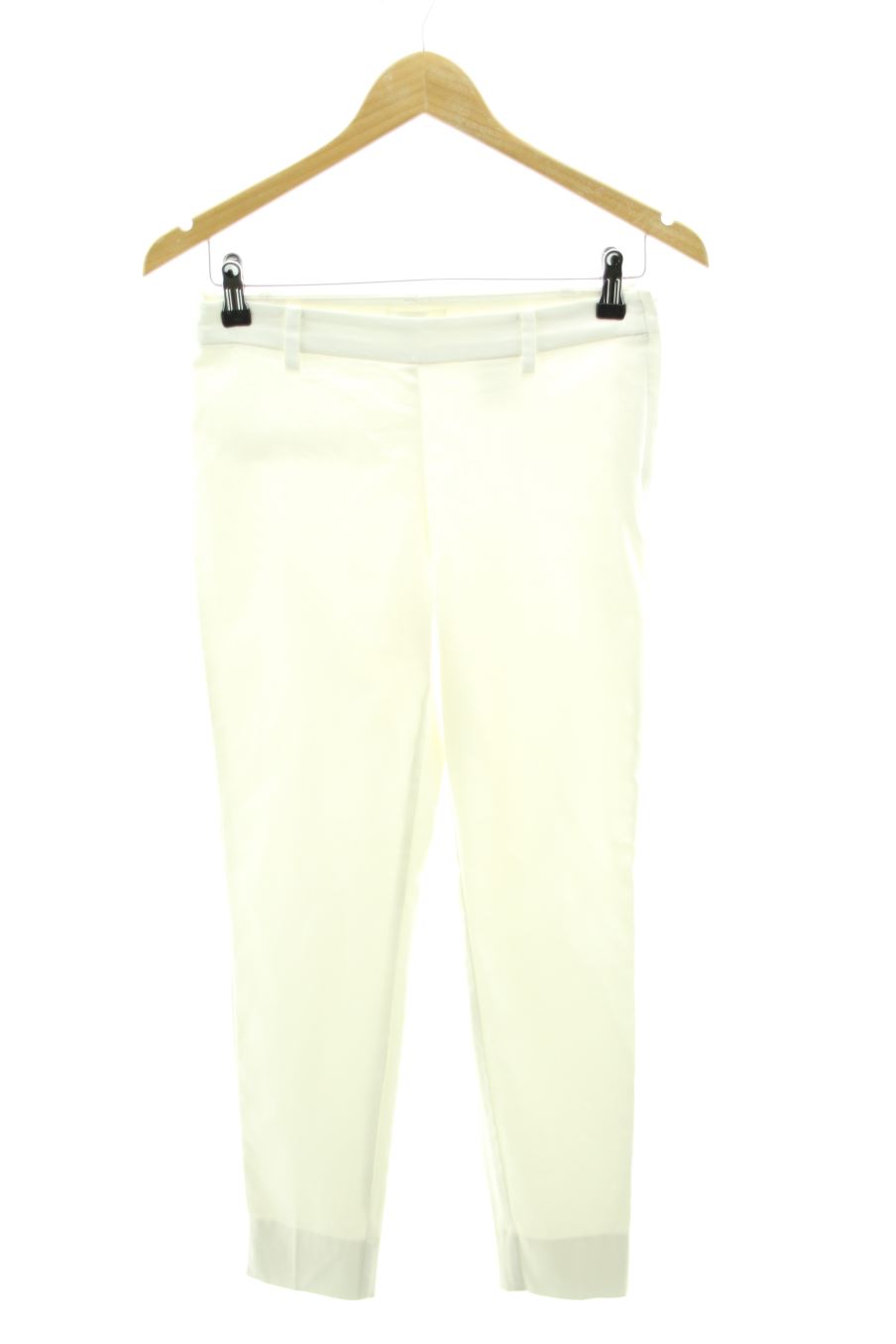 Pantalones de H&M de la talla 36, de color blanco