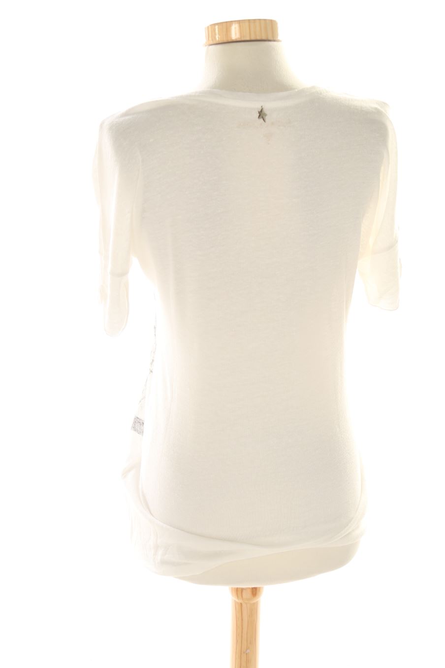 Camiseta de Sud express de la talla S, de color blanco
