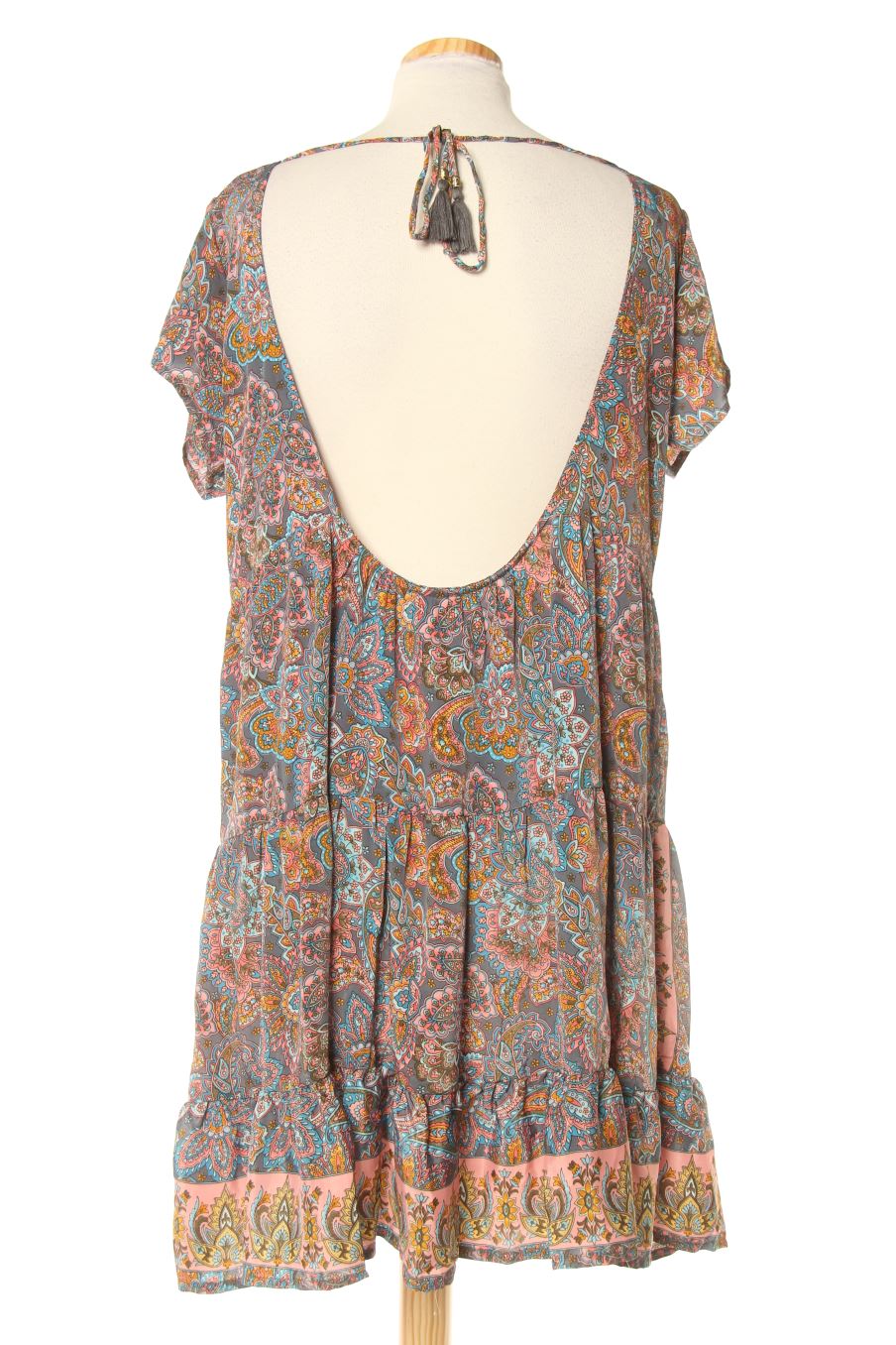 Vestido casual de PERCENTIL de la talla Única, de color estampado de seda
