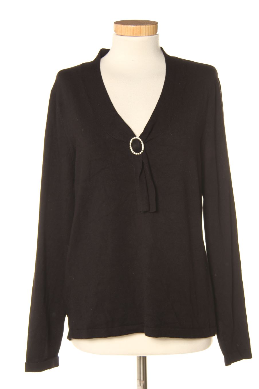 Jersey de Punto roma de la talla 42, de color negro