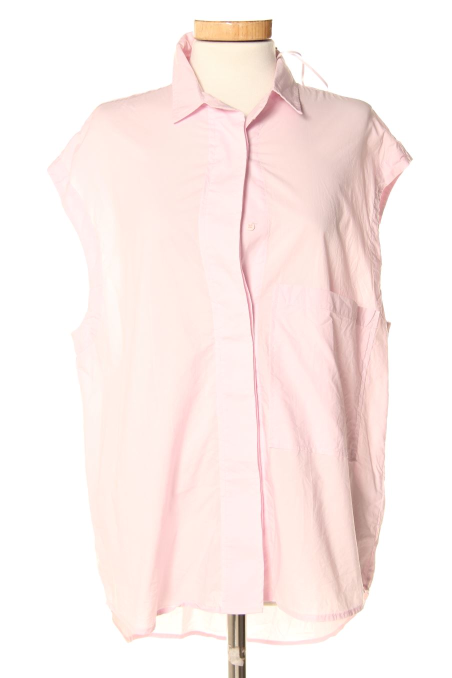 Camisa sin mangas de Parfois de la talla Única, de color rosa