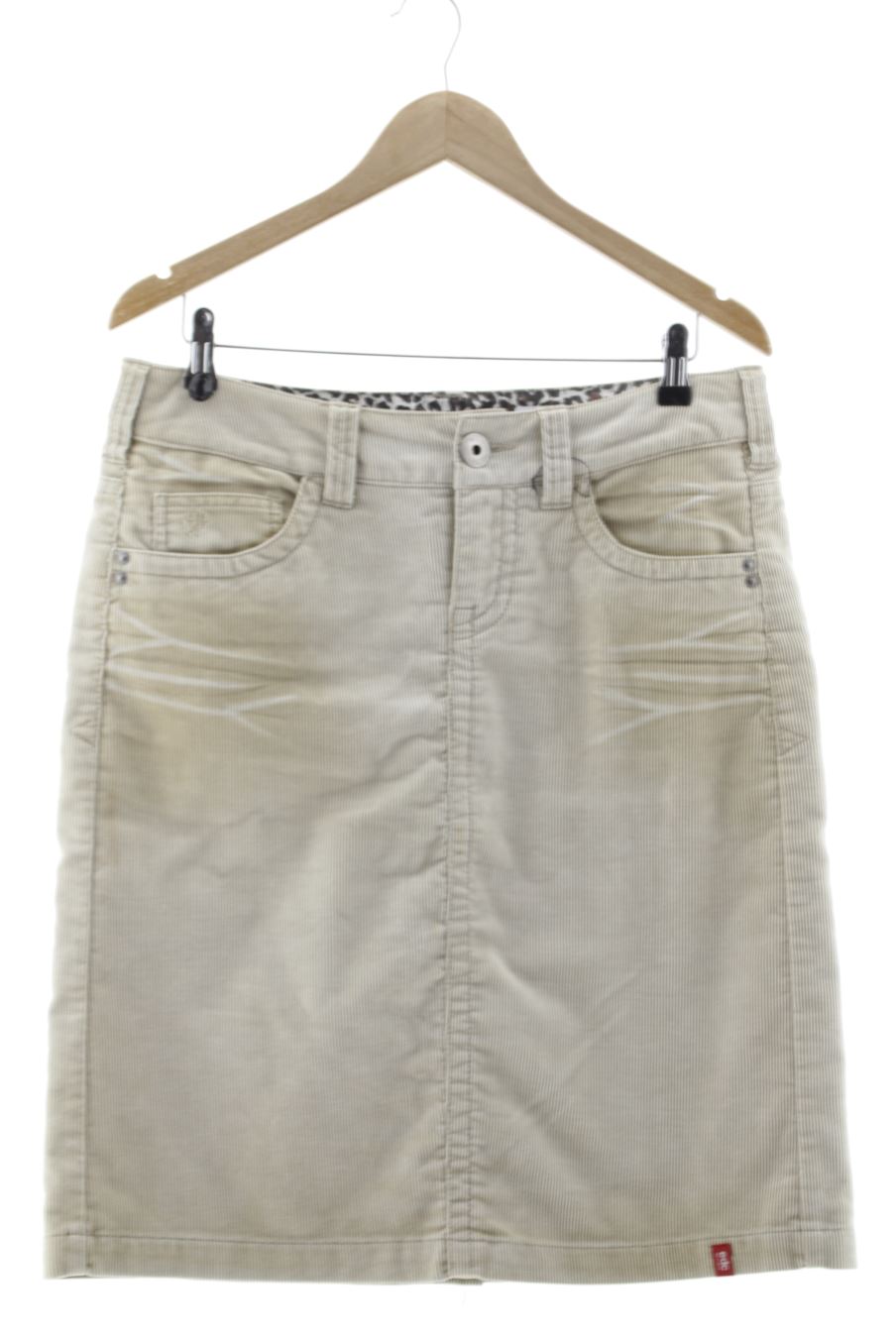 Jupe Edc (ESPRIT) de la taille 38, de couleur beige