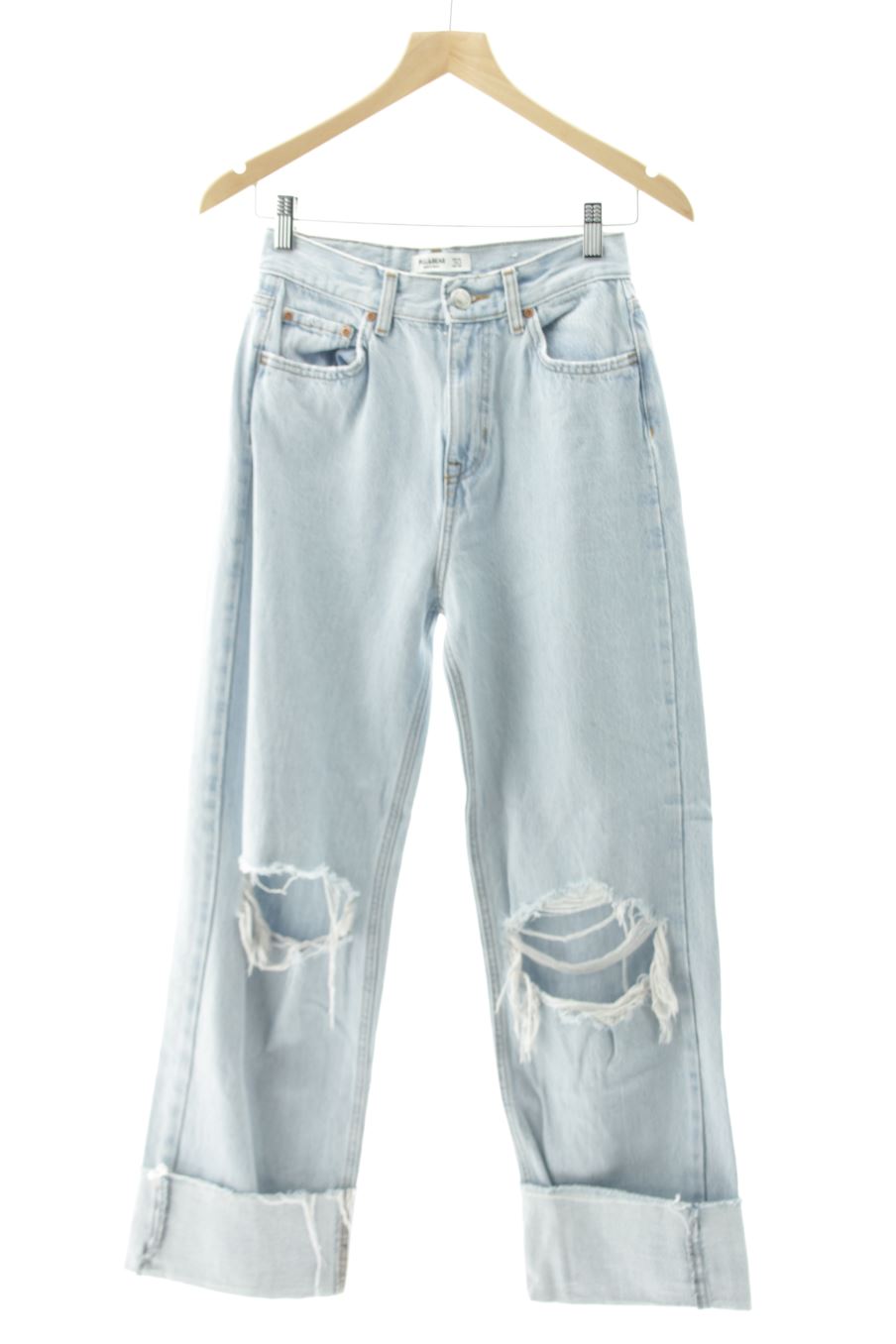 Jeans Pull & Bear de la taille 34, de couleur bleu de denim