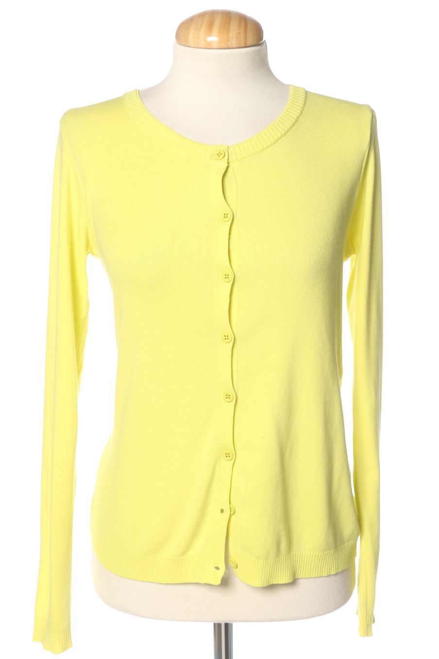 Gilet Benetton de la taille XS, de couleur jaune