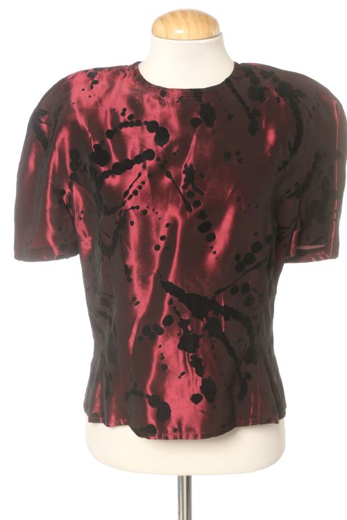 Blusa de manga corta