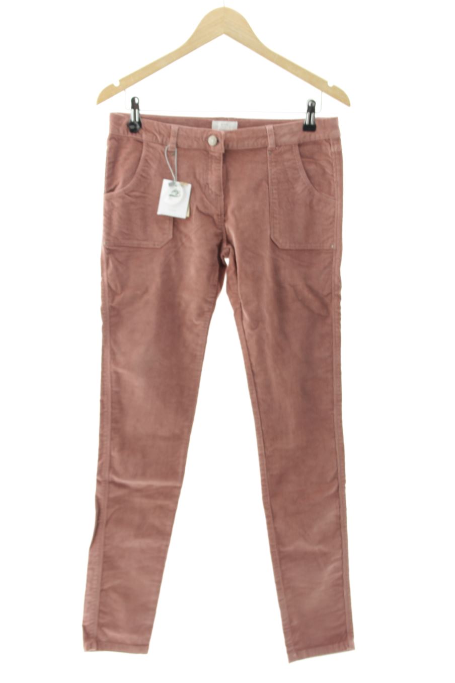 Pantalon Kids collection (El Corte Inglés) de la taille 12 ans de velours côtelé avec une étiquette