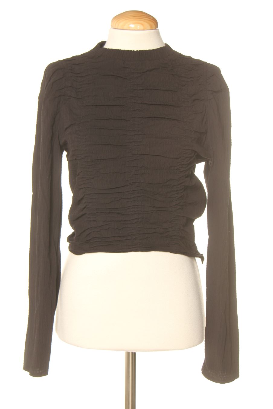 Blouse à manches longues Topshop de la taille 38, de couleur noir