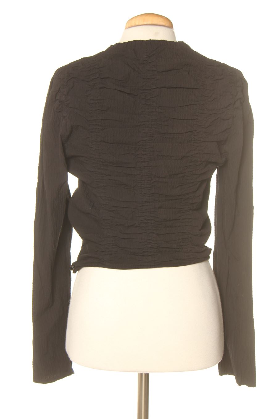 Blouse à manches longues Topshop de la taille 38, de couleur noir
