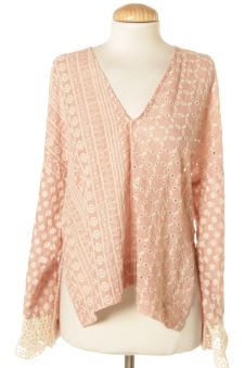 Blouse à manches longues XS Zara