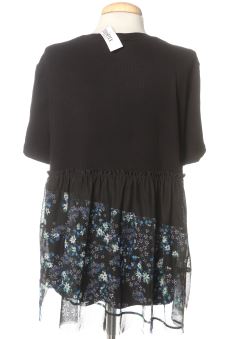 Blouse à manches courtes L Sourtex