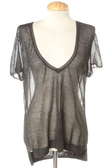 Blouse à manches courtes L H&M