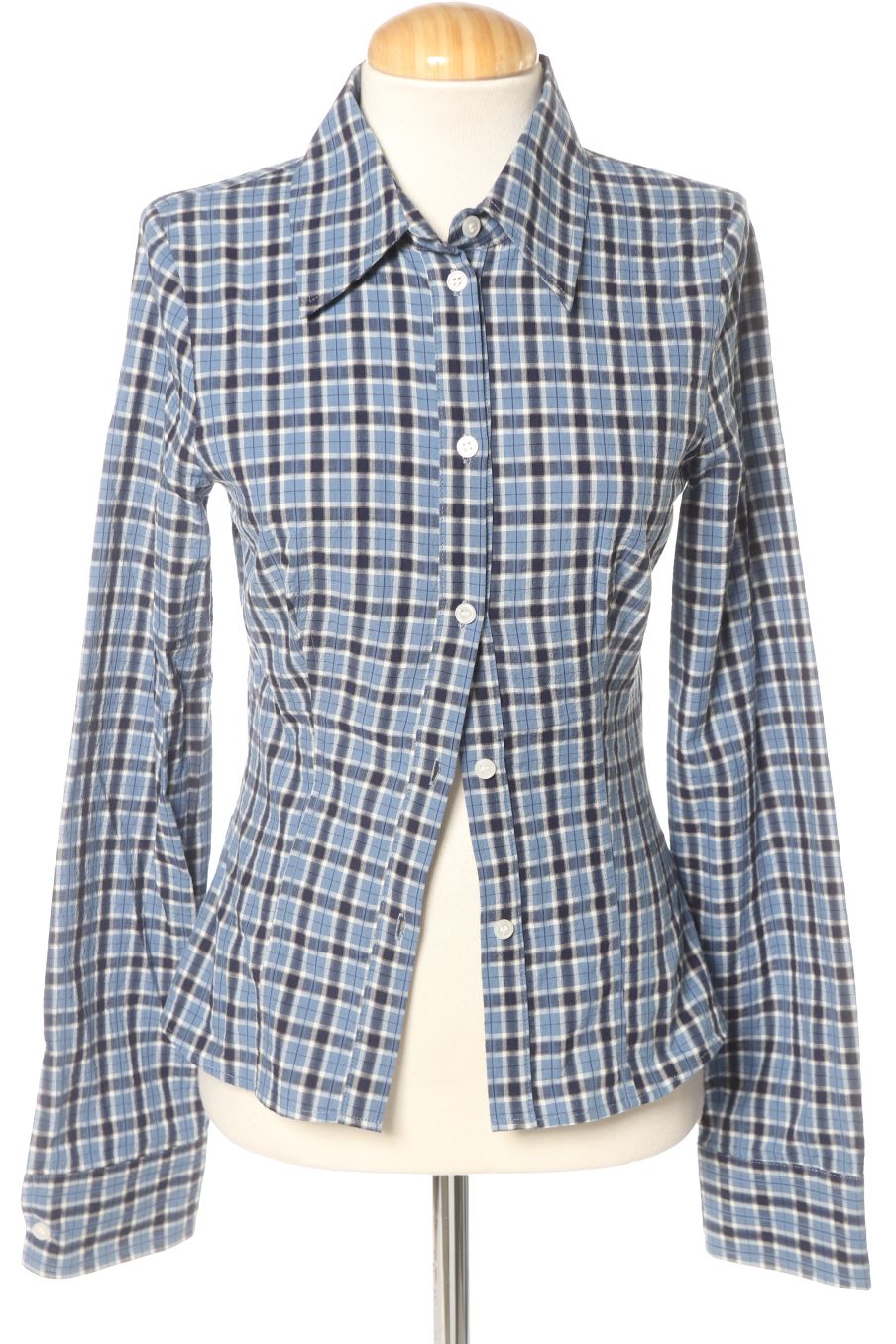 Chemise Zara de la taille XS, de couleur bleu