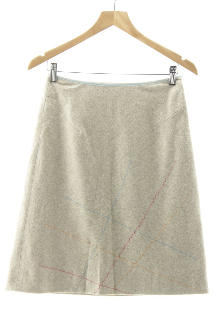 Falda de Adolfo Dominguez de la talla 40, de color beige