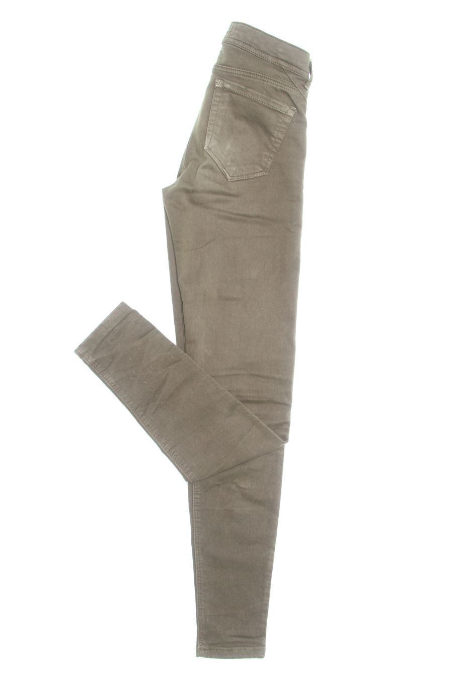Jeans Bershka de la taille 34, de couleur vert de denim