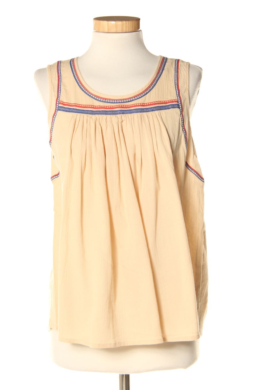 Top Monoprix de la taille 36, de couleur beige
