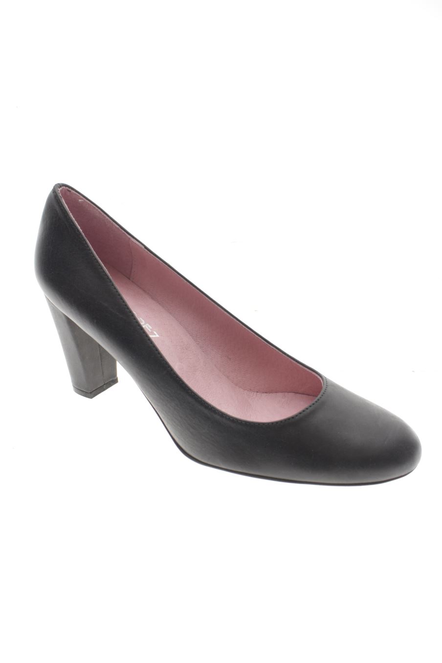 Zapatos de tacon de Eva Lopez de la talla 40, de color negro de