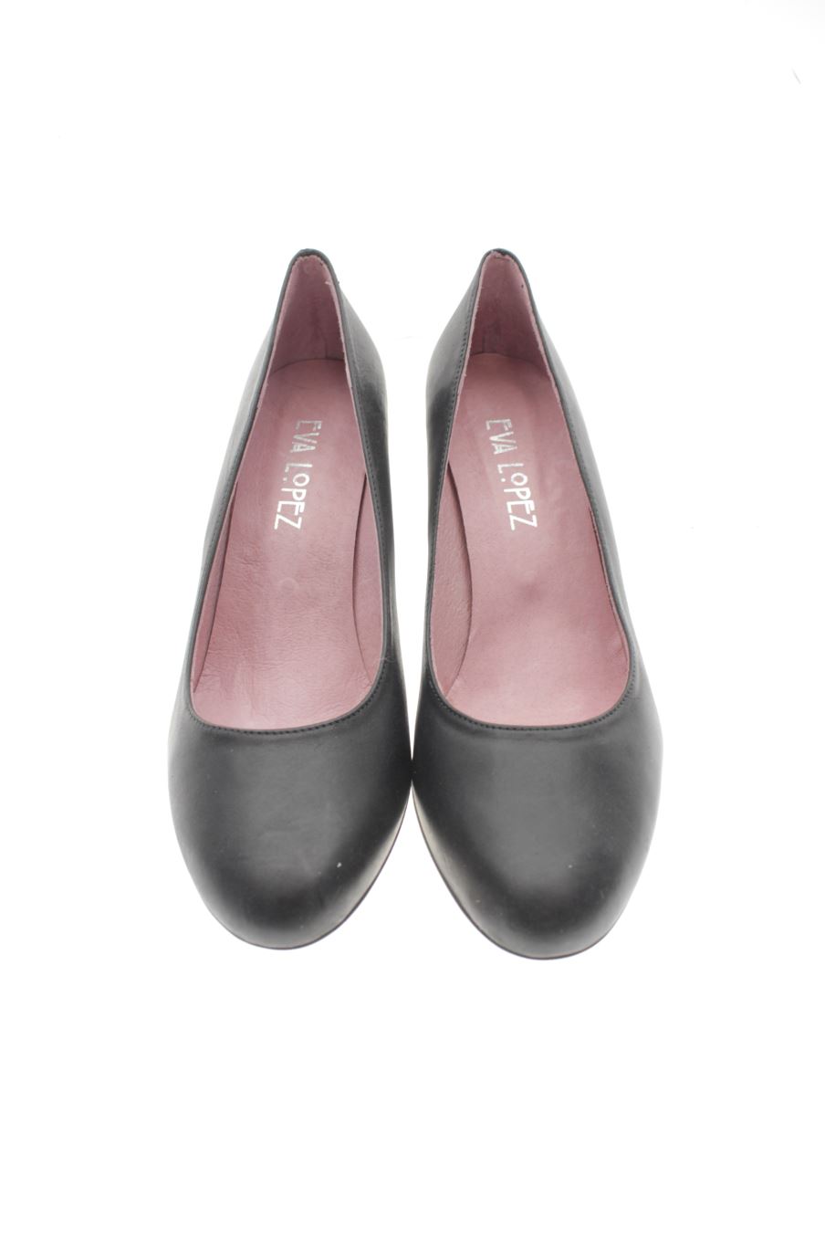 Zapatos de tacon de Eva Lopez de la talla 40, de color negro de