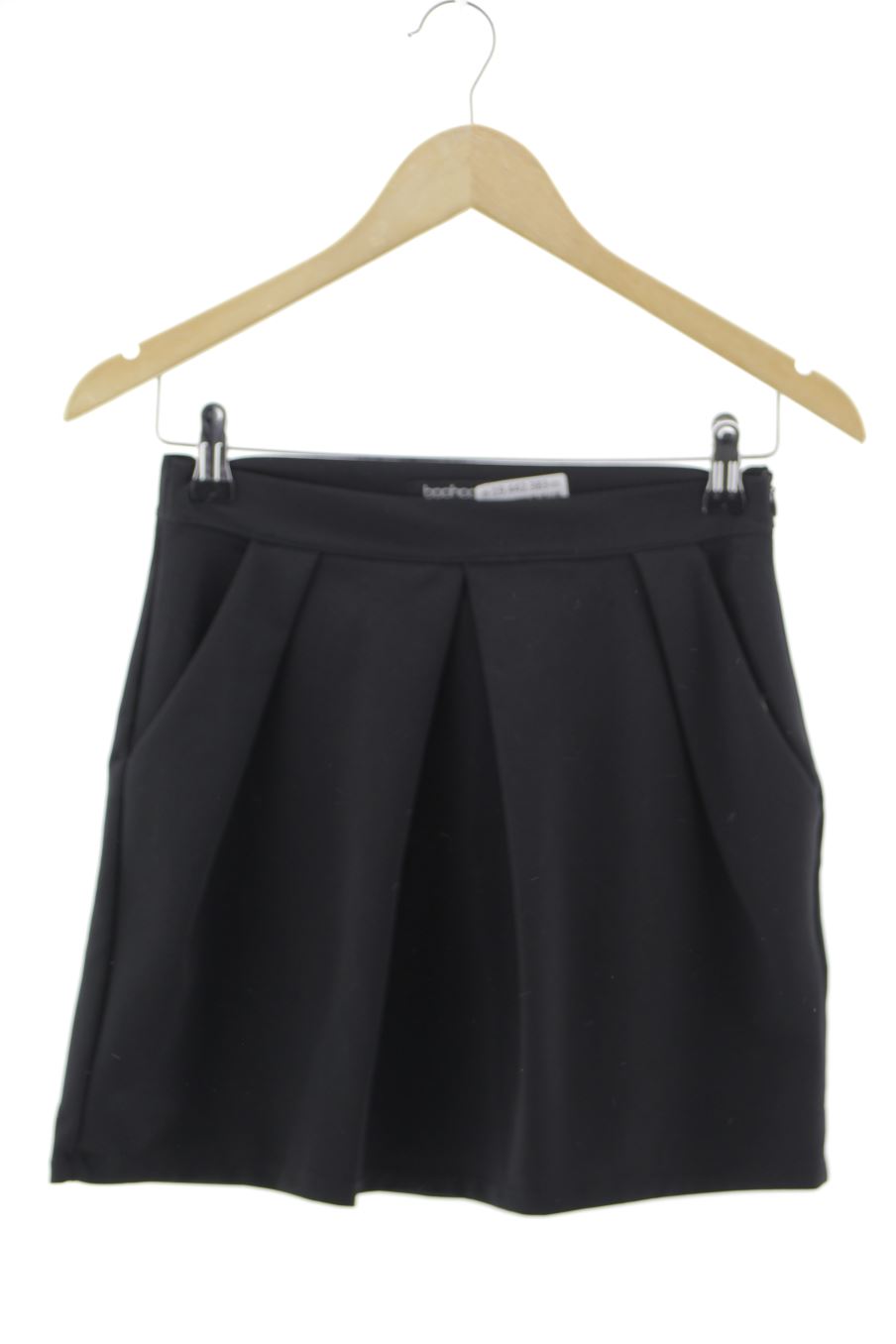 Jupe Boohoo de la taille 40, de couleur noir