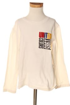Maglietta a maniche lunghe 7 anni Benetton