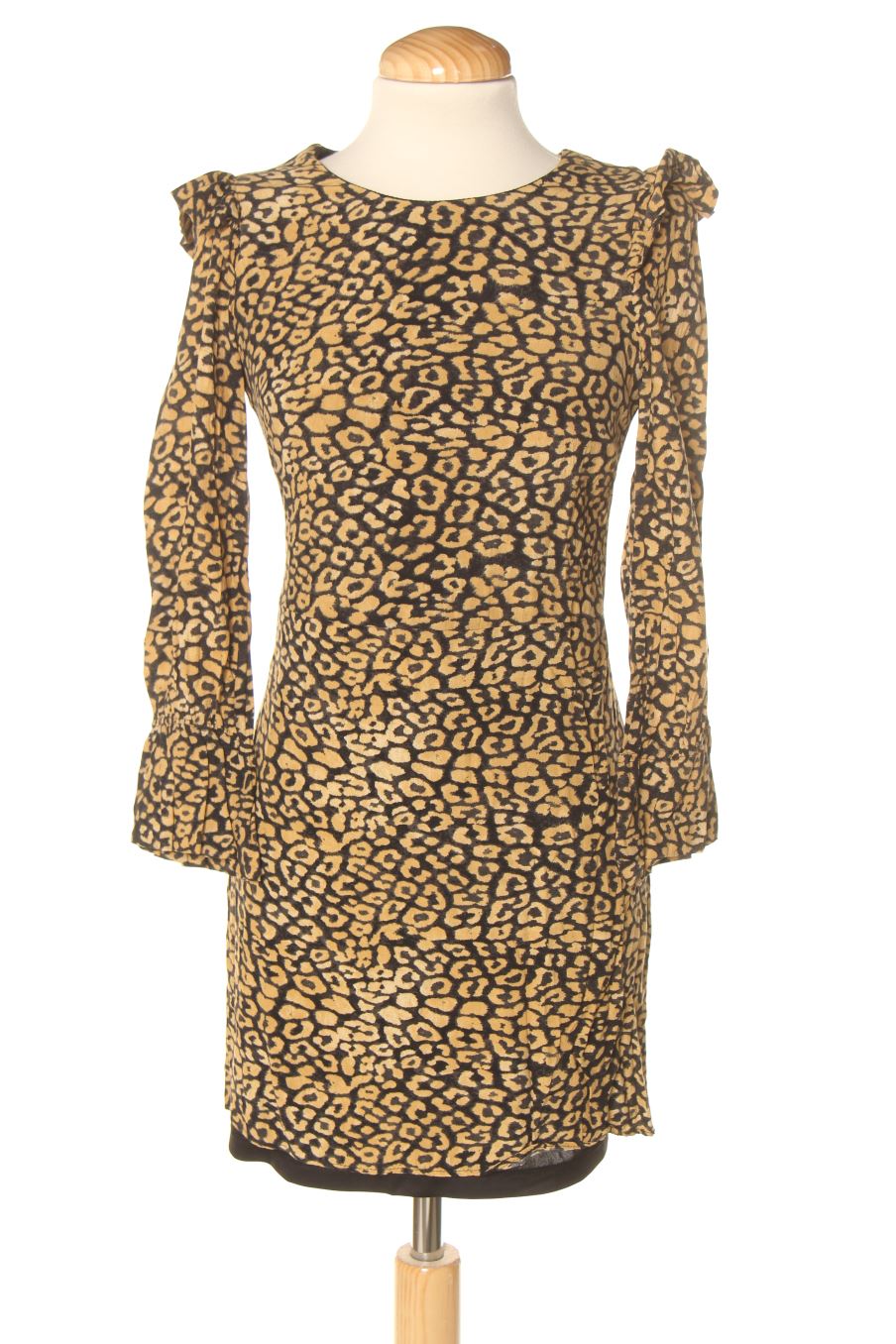 Vestido casual de trf (ZARA) de la talla S, de color animal print
