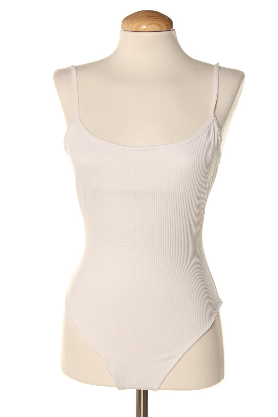 Body de Bershka de la talla L, de color blanco