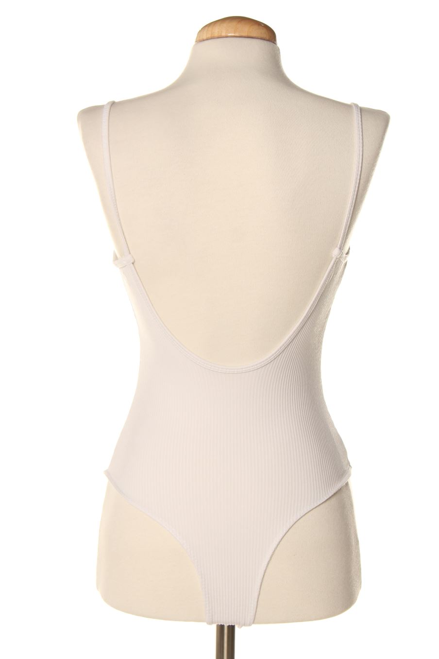 Body de Bershka de la talla L, de color blanco