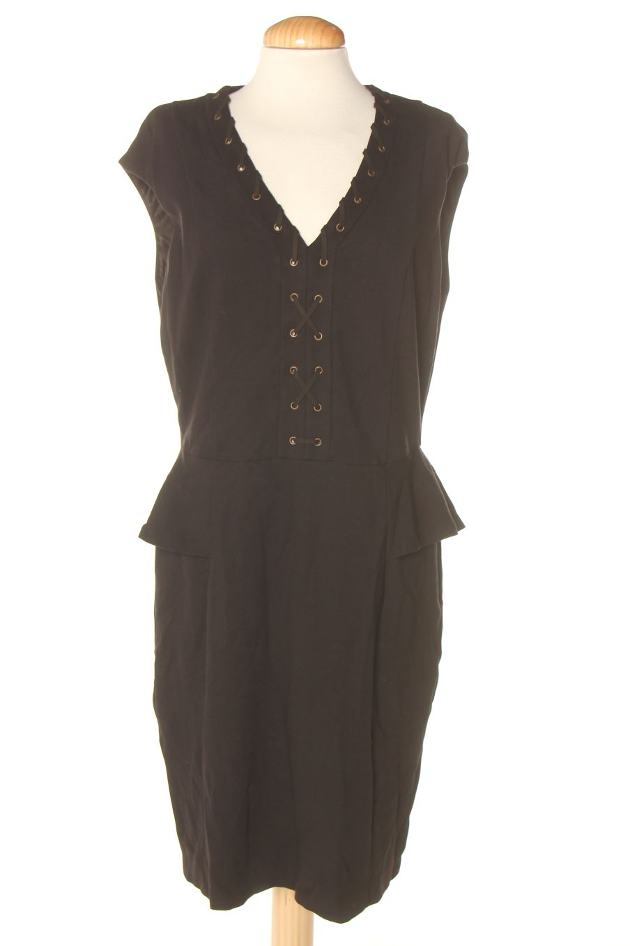 Robe casual Violeta (by Mango ) de la taille L, de couleur noir