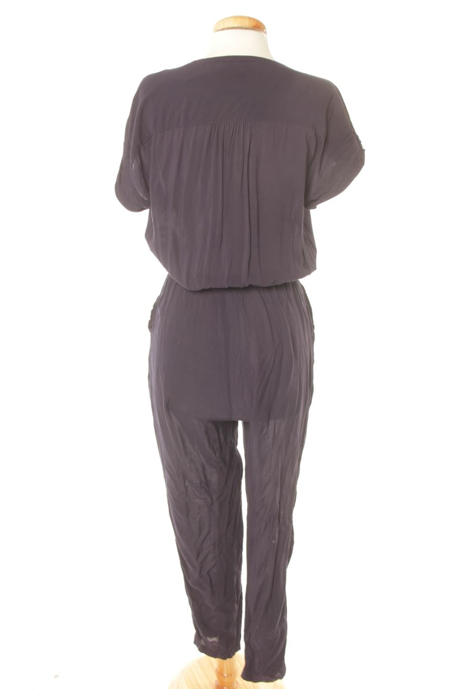 Jumpsuit von Mango Größe XS, Farbe Marineblau, für
