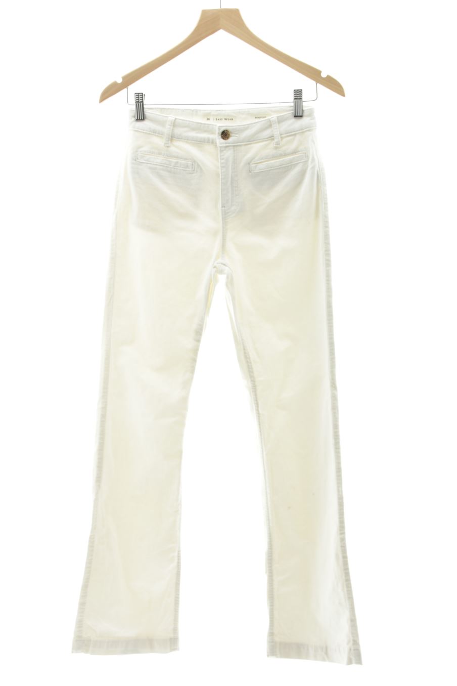 Pantalon Easy wear de la taille 36, de couleur blanc