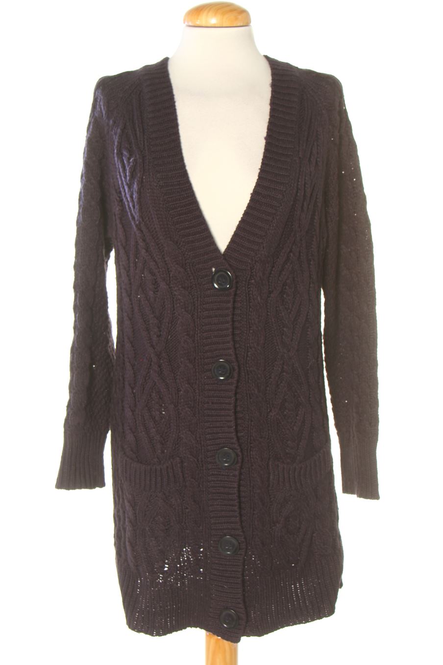Gilet Zara de la taille M, de couleur bleu marine