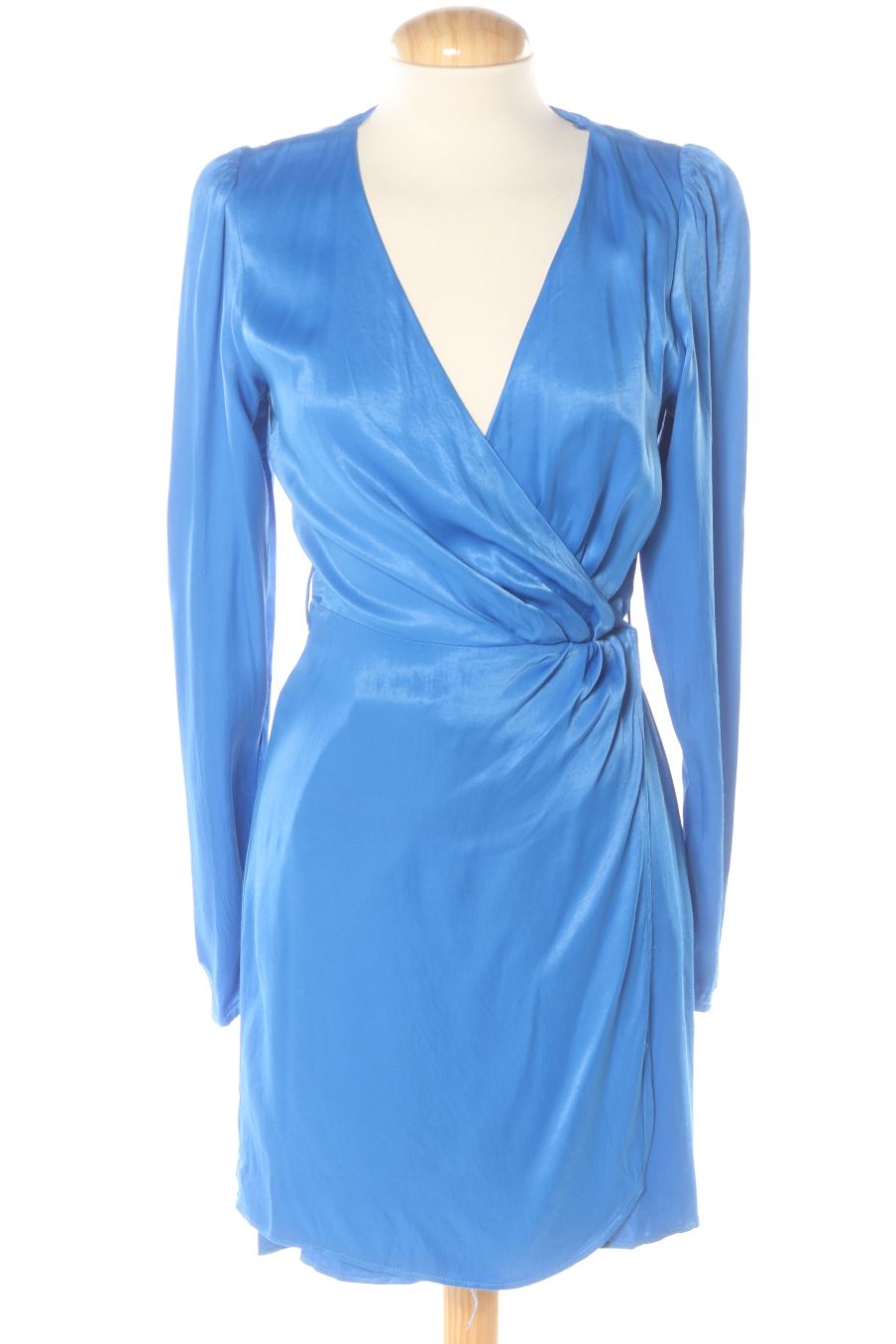 Robe casual Zara de la taille S, de couleur bleu