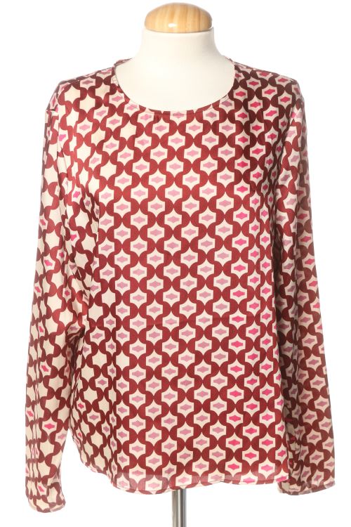 Blusa a maniche lunghe