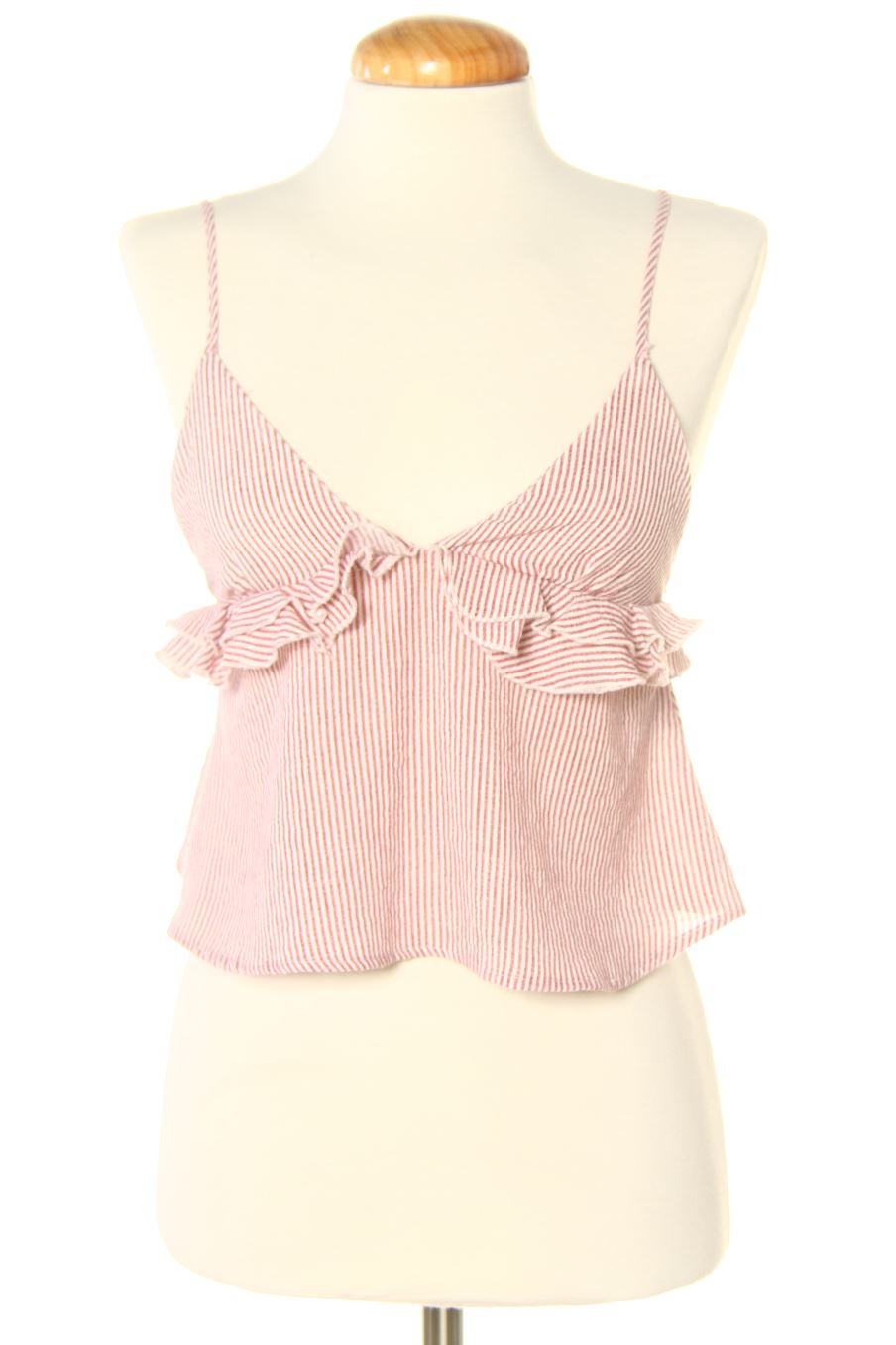 Top de Bershka de la talla XS, de color rayas
