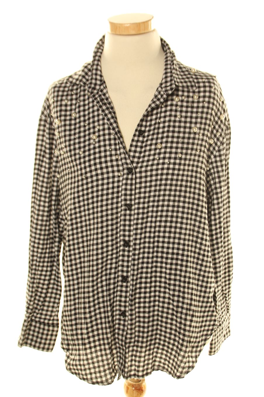 Camisa de H&M de la talla 36, de color cuadros