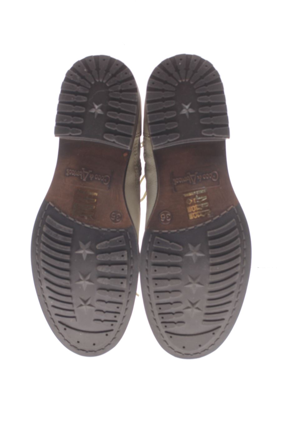 Botines de Coco & Abricot de la talla 36, de color beige de