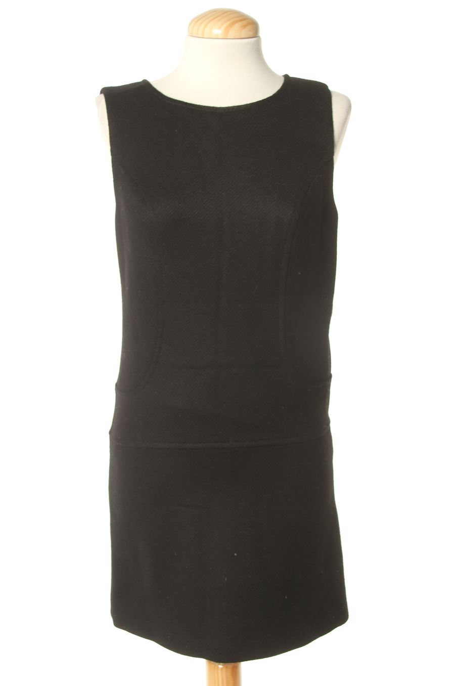 Robe casual Benetton de la taille S, de couleur noir