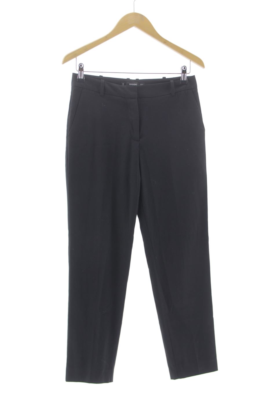 Pantaloni de Mango de la talla 36, de color nero