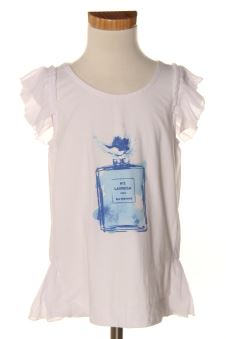 Blouse à manches courtes 8 ans laormiga