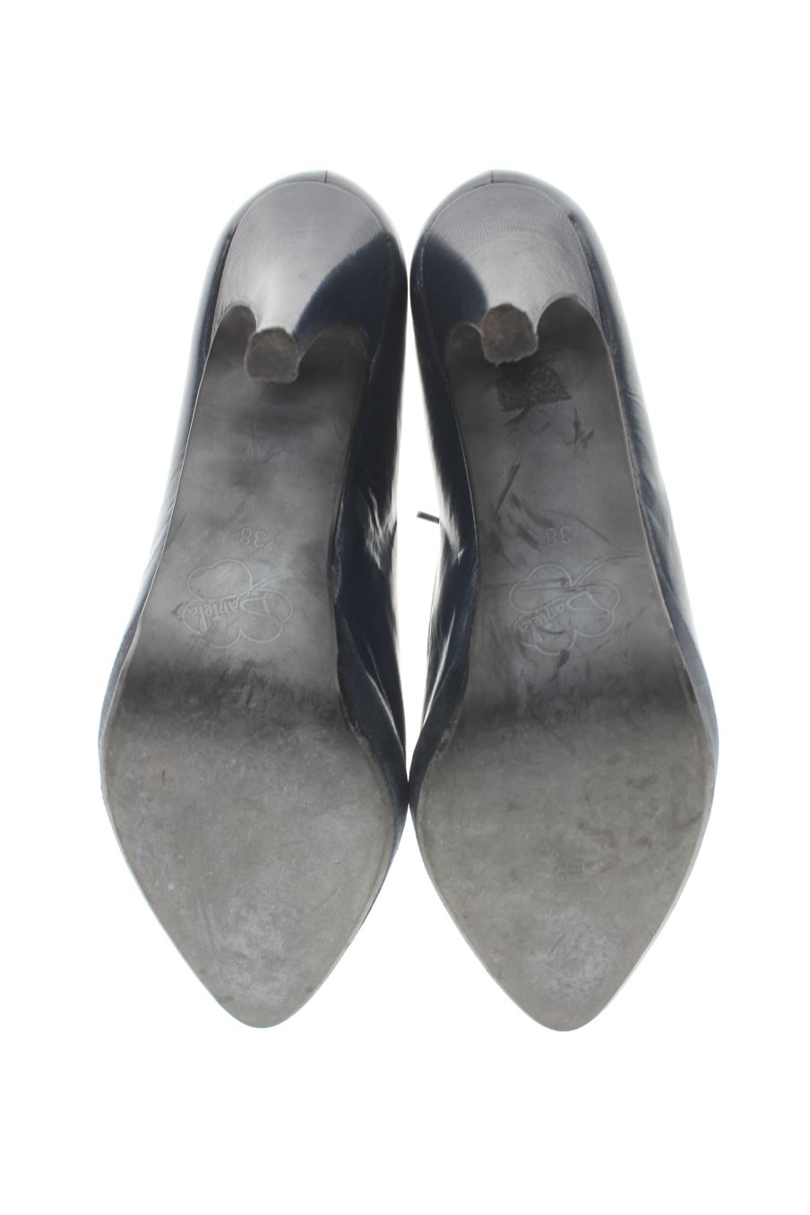 Zapatos de tacon de Daniela de la talla 38, de color azul marino de