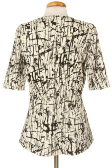 Blouse à manches courtes M Zara