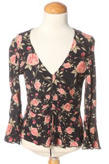 Blusa a maniche lunghe XS Zara