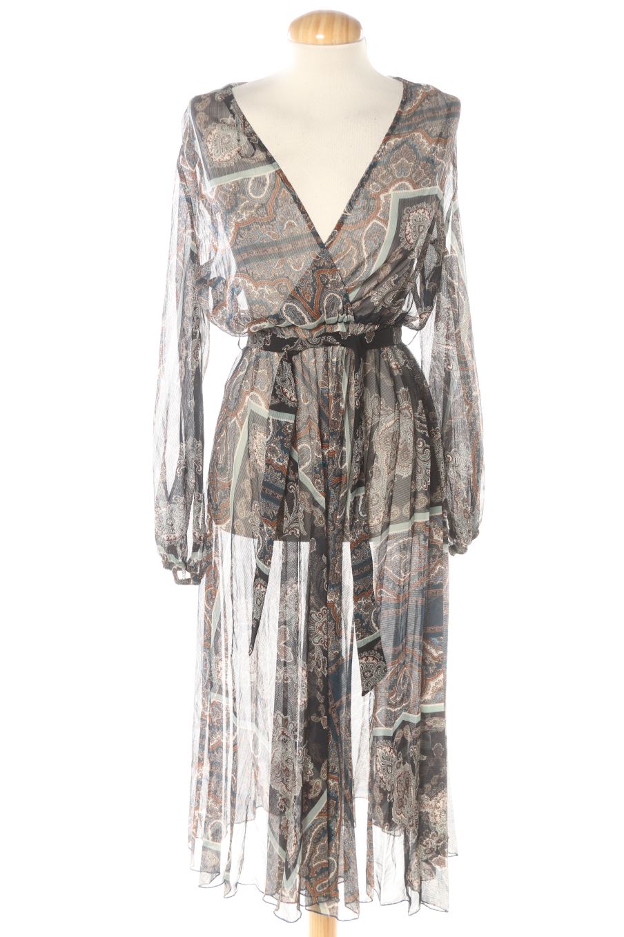 Robe casual Mango de la taille XS, de couleur imprimés