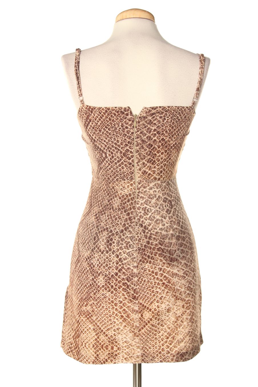 Robe casual Pull & Bear de la taille S, de couleur animal print