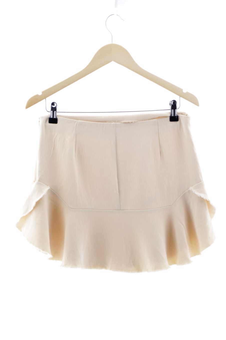 Jupe Zara de la taille S, de couleur beige