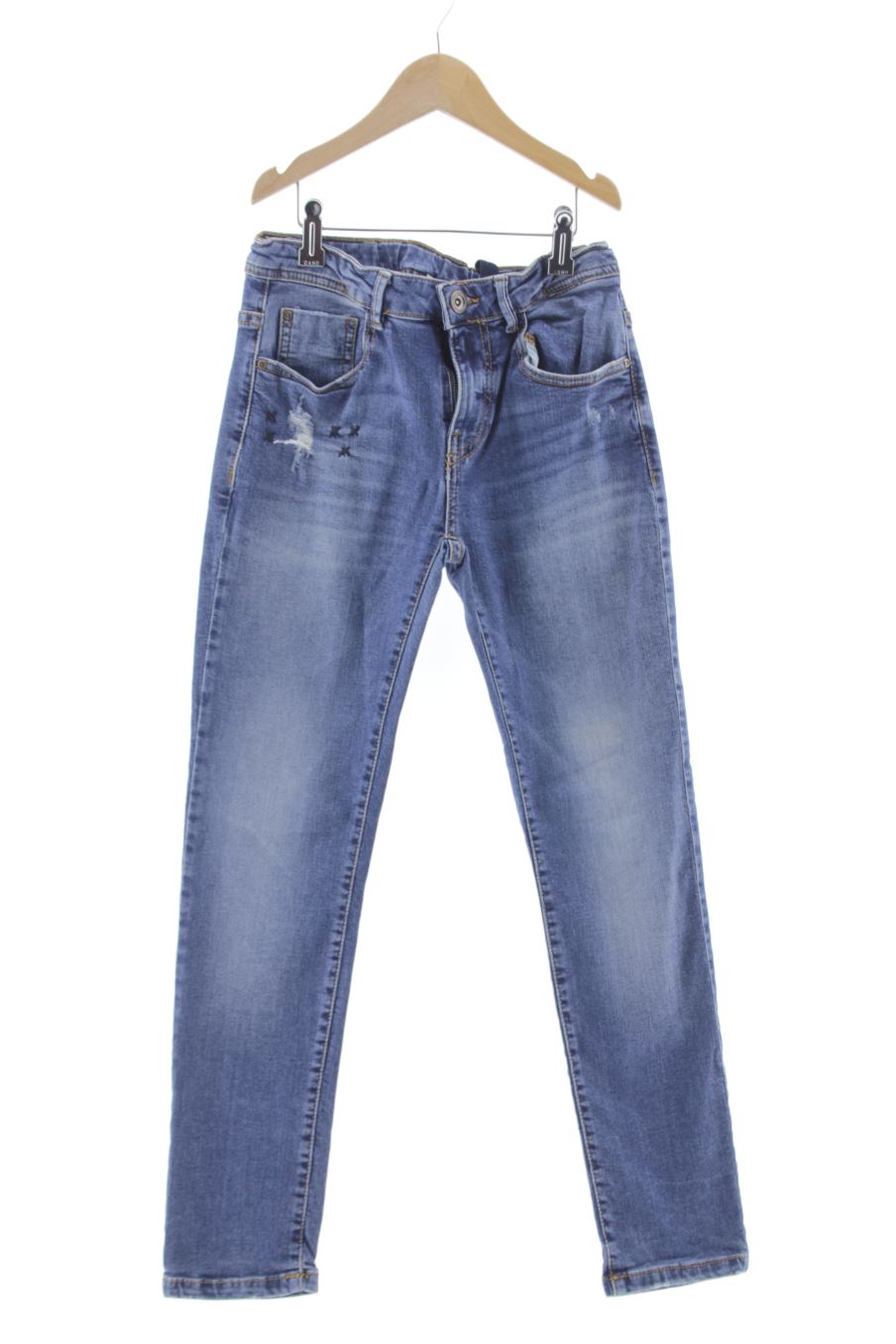 Jeans Zara de la taille 10 ans de denim de seconde main
